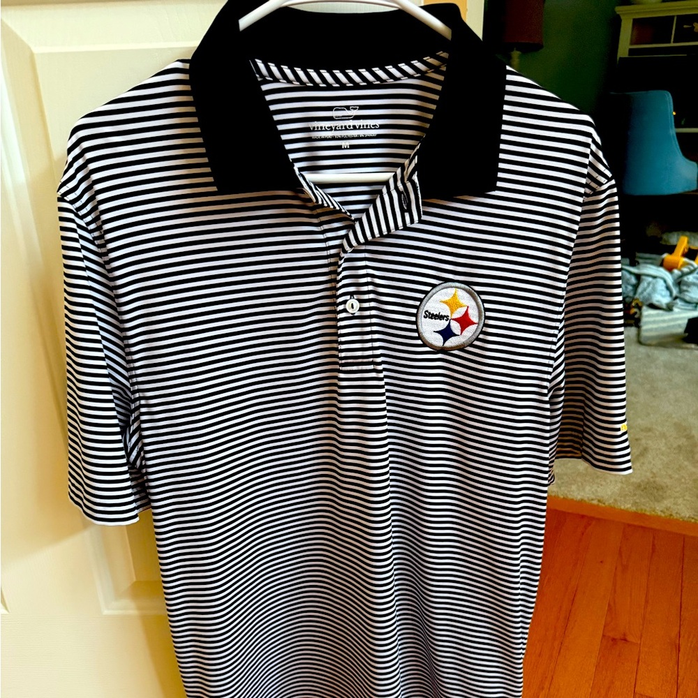 Vineyard Vines Steelers Polo